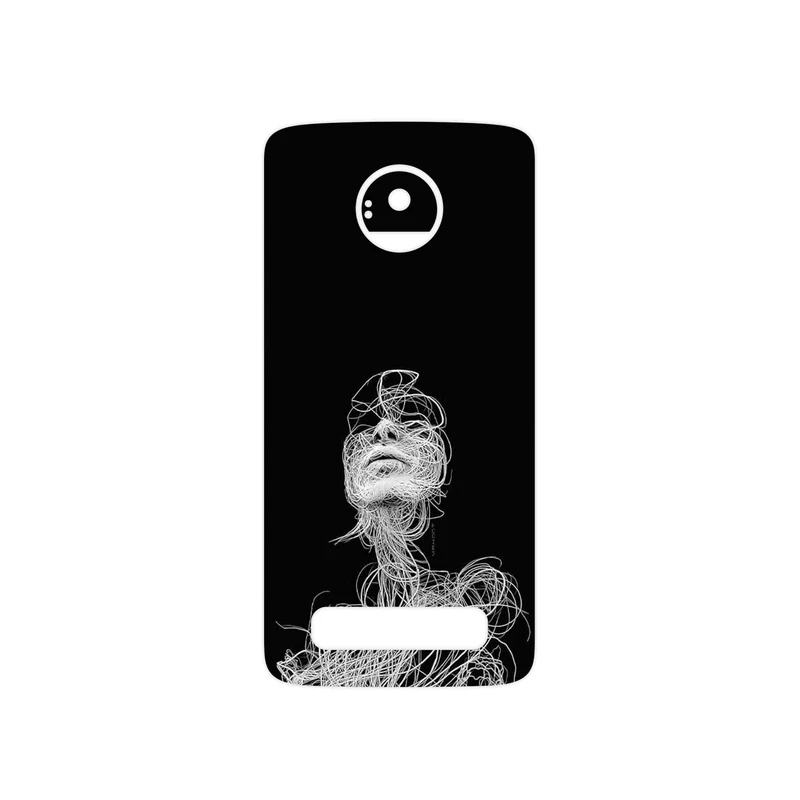 برچسب پوششی ماهوت مدل Strings Digital Art 2 مناسب برای گوشی موبایل موتورولا Moto Z