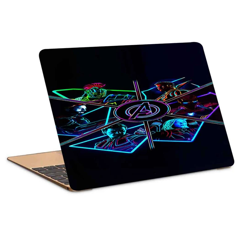 استیکر لپ تاپ مدل Phone Neon-32 کد P-913 مناسب برای لپ تاپ 15.6 اینچ