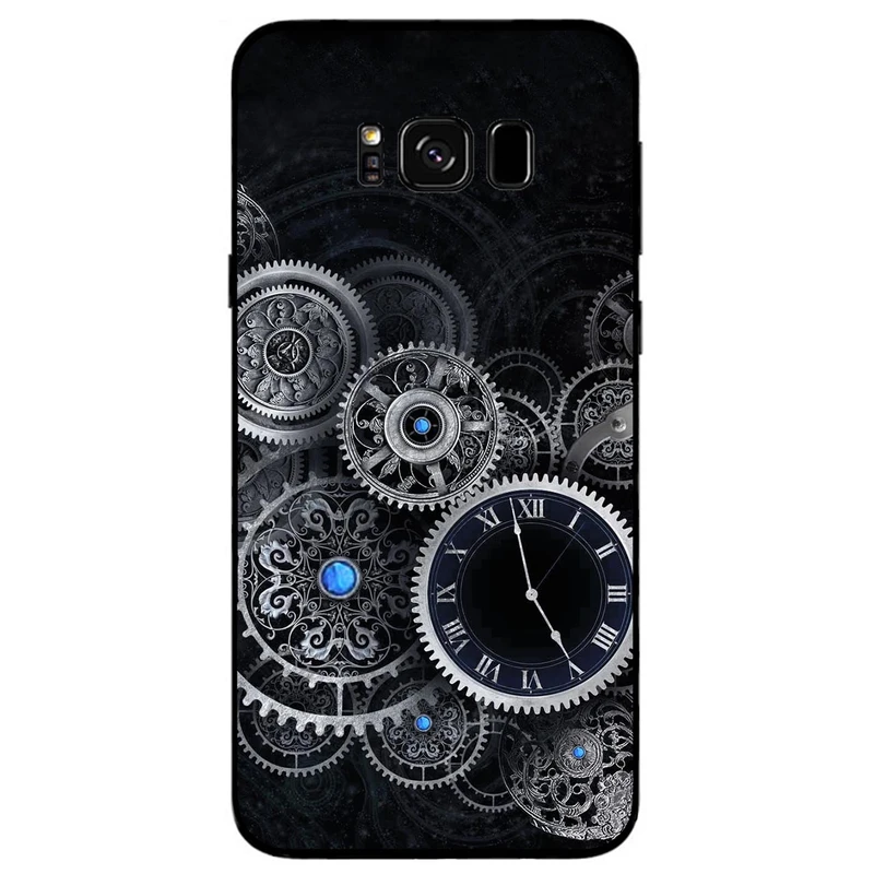 کاور مگافون طرح ساعت مدل 8161 مناسب برای گوشی موبایل سامسونگ Galaxy S8 Plus      