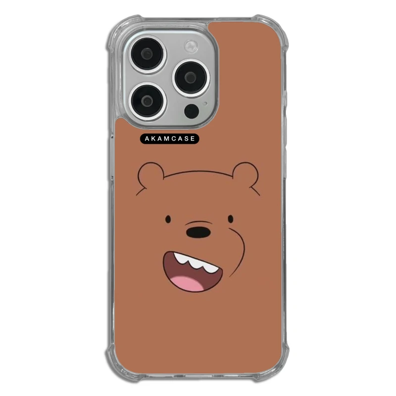 کاور آکام مدل AMCWTA15PRO-BARE BEAR2 مناسب برای گوشی موبایل اپل iPhone 15 Pro
