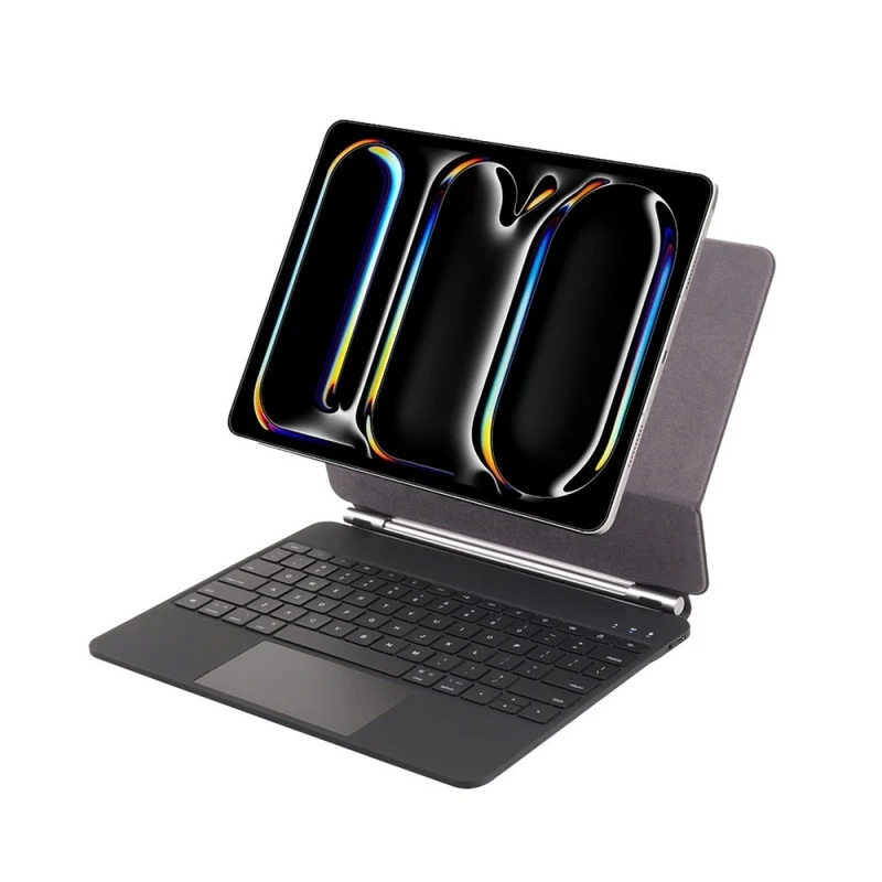 کیف کیبورددار گرین لاین مدل Magic Keyboard مناسب برای تبلت Apple iPad Pro 2025-11 Inch، Apple iPad Pro 2024-11 Inch
