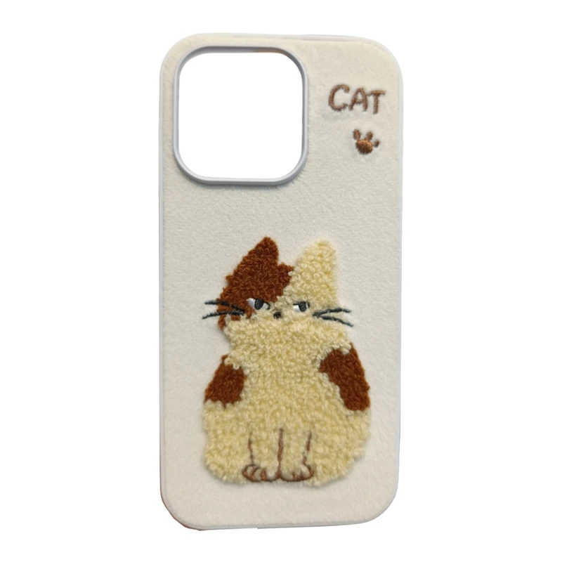 کاور طرح گربه CAT مناسب برای گوشی موبایل اپل IPHONE 16PRO