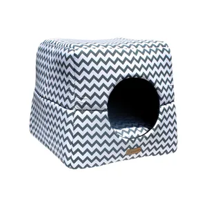 جای خواب حیوانات خانگی پتیوو مدل Cube-Zig Zag