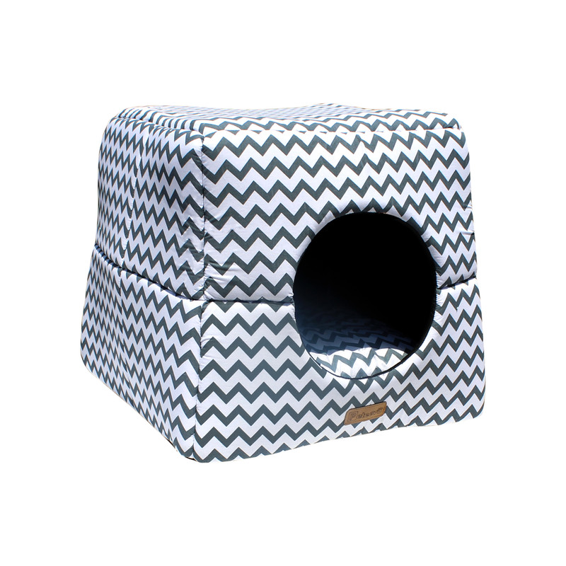 جای خواب حیوانات خانگی پتیوو مدل Cube-Zig Zag