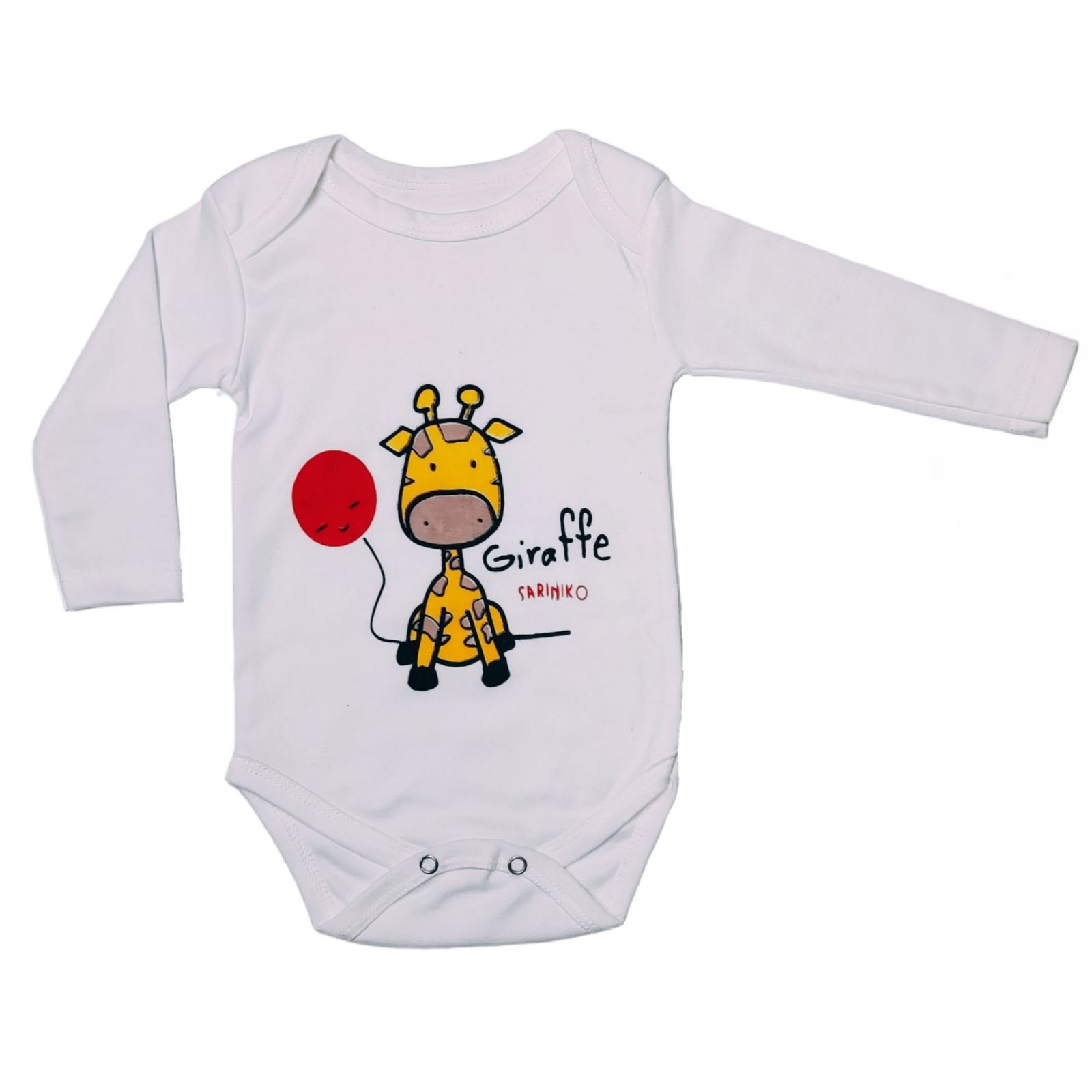 ست 3 تکه لباس نوزادی سرینیکو مدل Mini giraffe کد B210 -  - 6