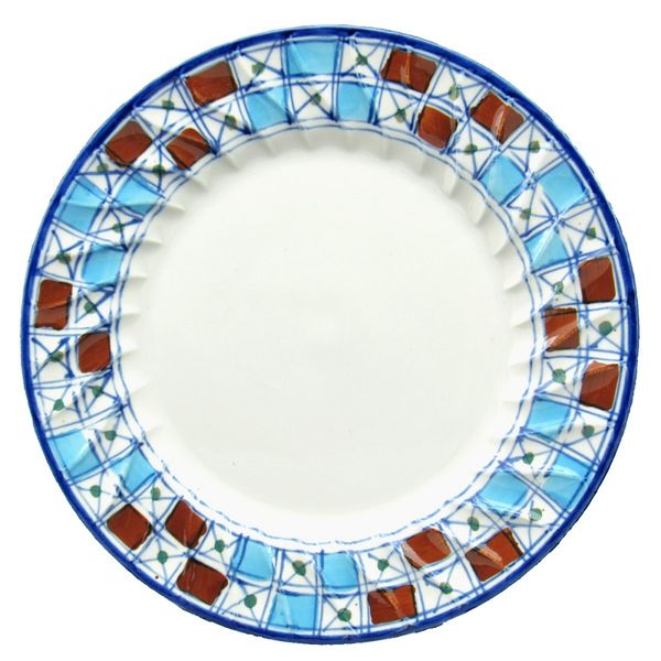 بشقاب چینی میبد مروارید طرح شطرنجی مدل برنج خوری مجموعه 6 عددی بشقاب چینی میبد مروارید طرح شطرنجی مدل برنج خوری مجموعه 6 عددی