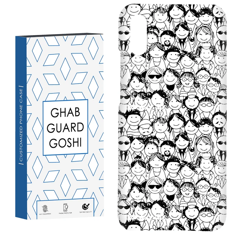 کاور قاب گارد گوشی طرح آدمک کد Dimo-076 مناسب برای گوشی موبایل شیائومی Redmi 9A / 9i