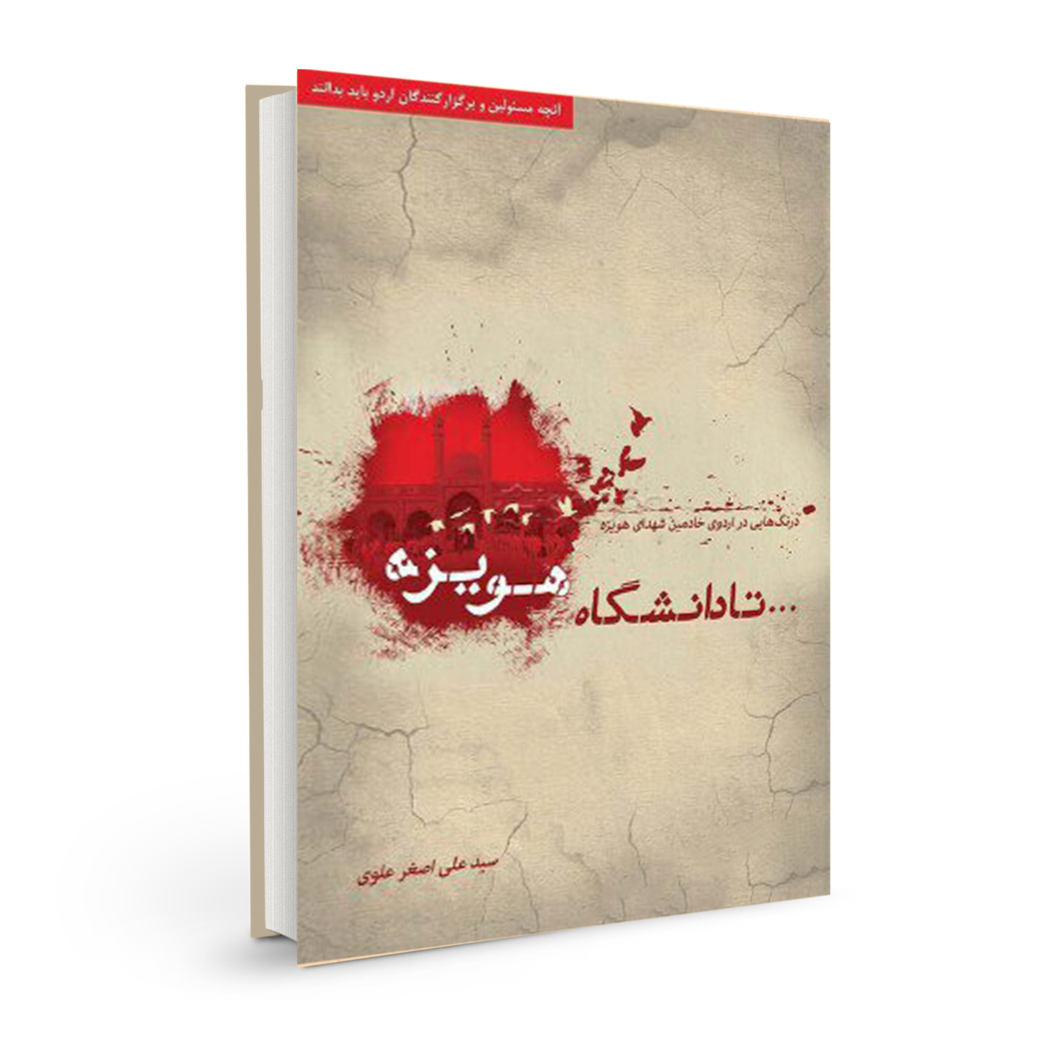 کتاب تا دانشگاه هویزه اثر سید علی اصغر علوی نشر بسیج دانشجویی دانشگاه امام صادق (ع)