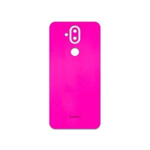 MAHOOT Phosphorus-Pink Cover Sticker for Nokia 8.1