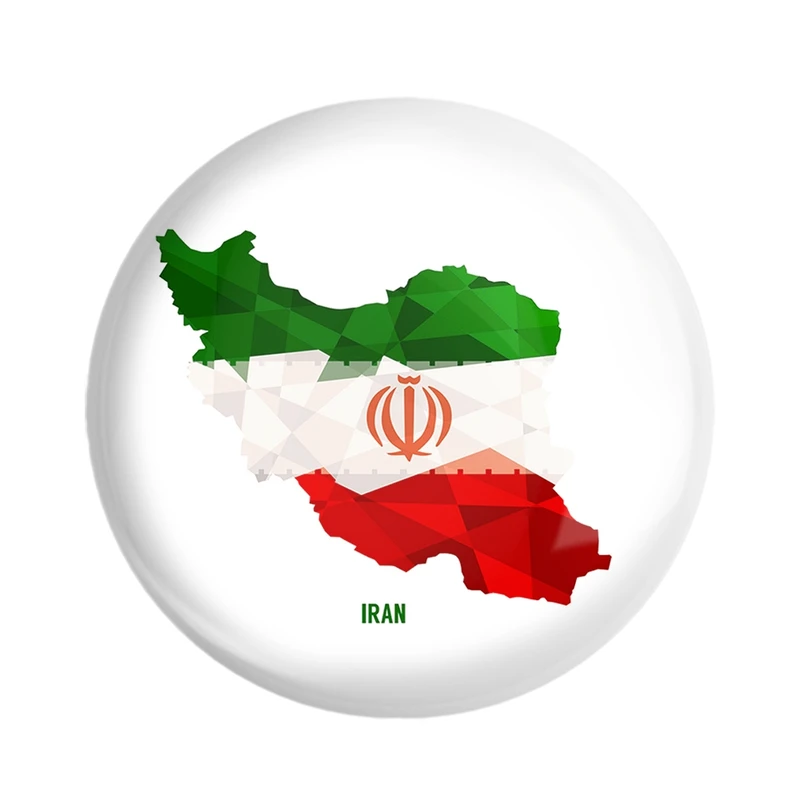 مگنت خندالو مدل پرچم ایران کد 23933