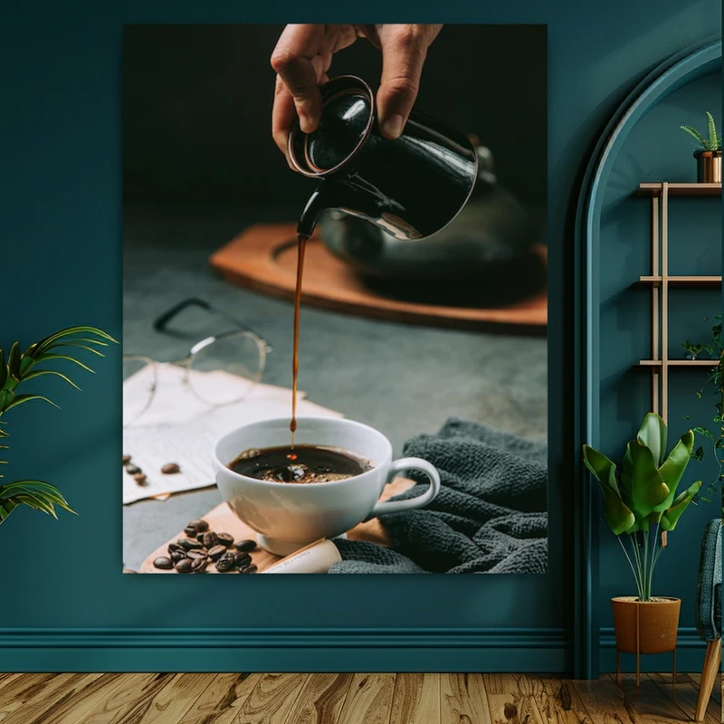 پوستر طرح فنجان قهوه مدل اسپرسو کد FP105145