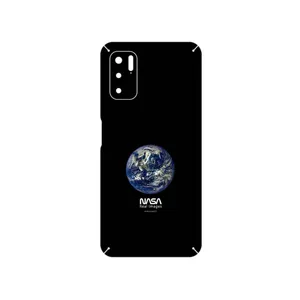 MAHOOT NASA Home Earth Cover Sticker for Xiaomi Redmi Note 10 5G