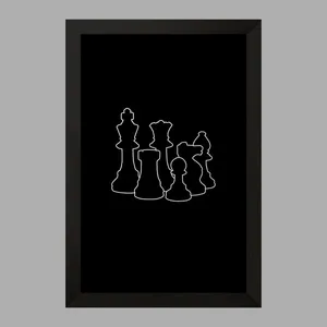 تابلو خندالو مدل شطرنج کد 29256