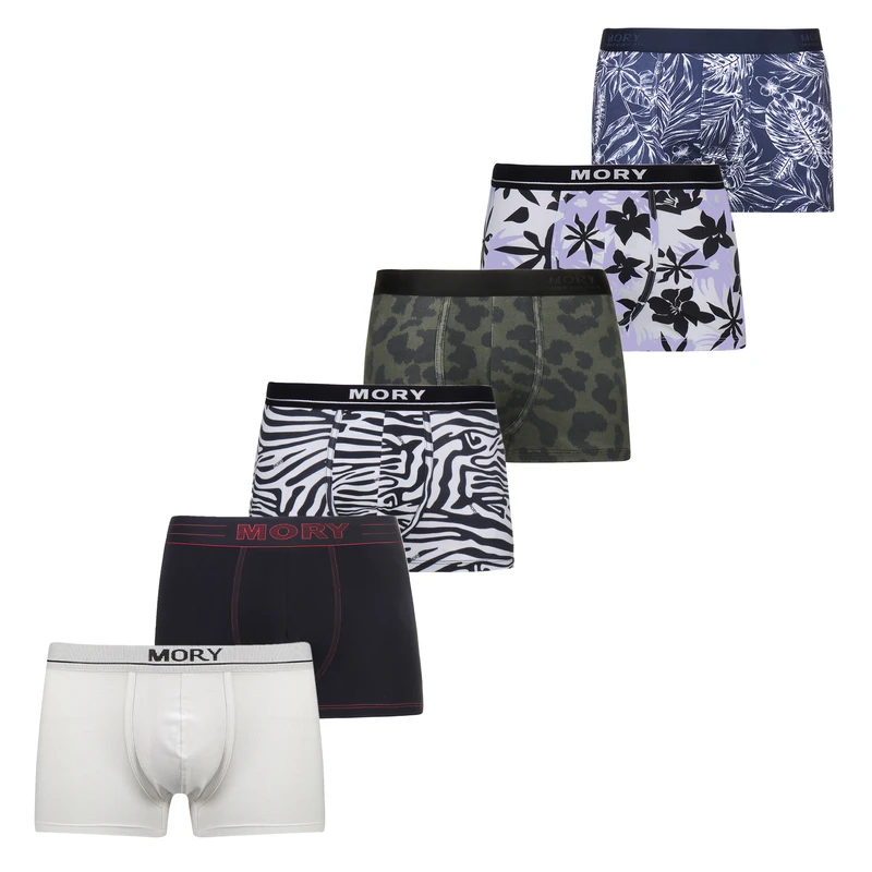 شورت پادار مردانه موری مدل 05 بسته 6 عددی