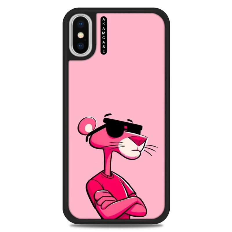 کاور آکام مدل AMC-WAX-PINK PANTHER11 مناسب برای گوشی موبایل اپل iPhone X/Xs