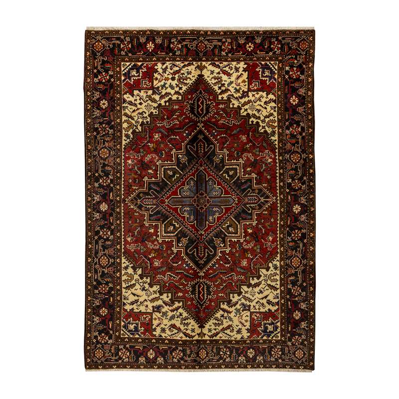 فرش دستبافت شش متری طرح هریس کد 4.43.5129 فرش دستبافت شش متری طرح هریس کد 4.43.5129