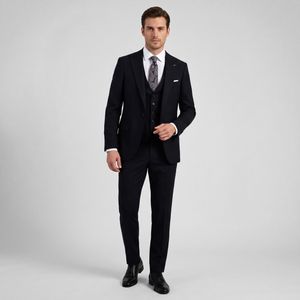 ست کت و شلوار و جلیقه مردانه آریوان مدل نیم آستر کد SG88