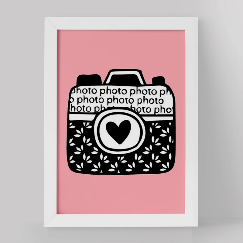 تابلو خندالو مدل دوربین کد 1693