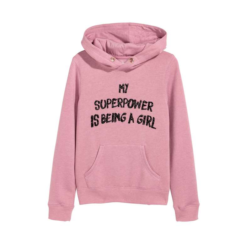 هودی دخترانه اچ اند ام مدل 7610003