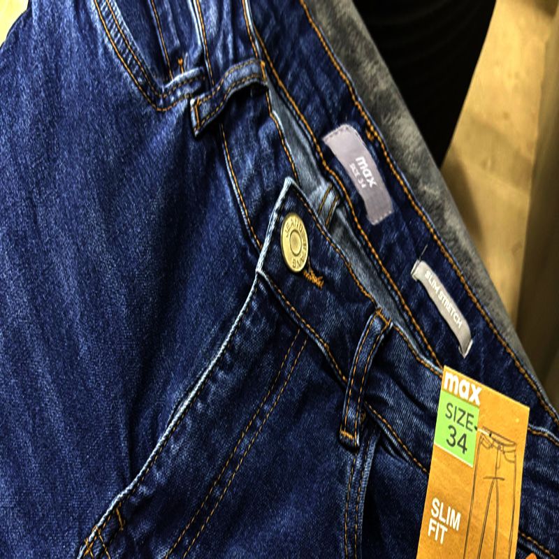 شلوار جین مردانه مکس مدل Plain Slim Fit -  - 13