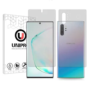 UNIPRO Star 5 model Matte screen protector suitable for Samsung Galaxy Note10 Plus mobile phone along with phone back protector