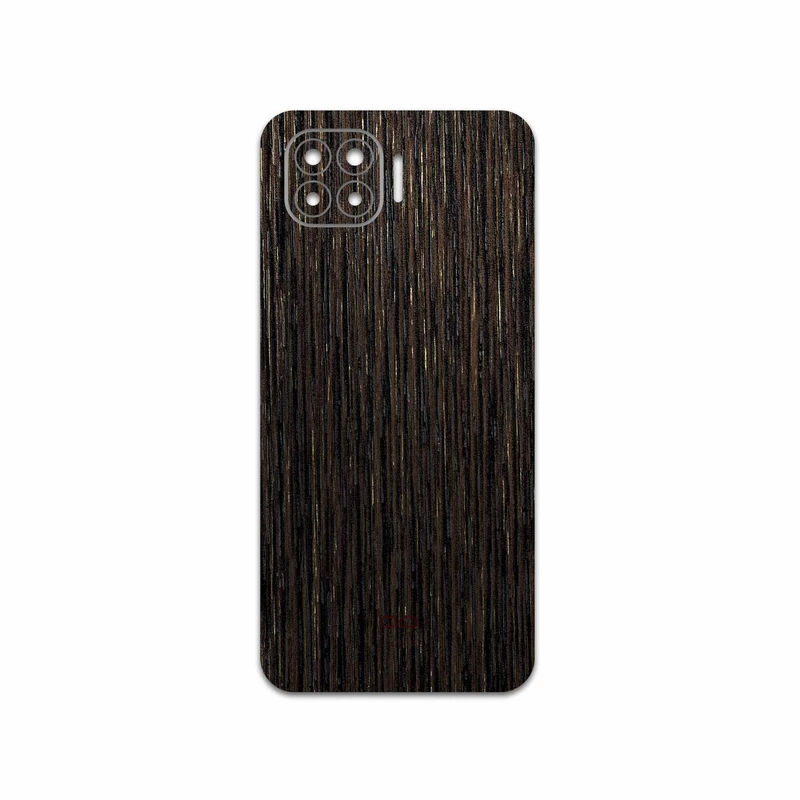 برچسب پوششی ماهوت مدل Dark-Gold-Stripes-Wood مناسب برای گوشی موبایل اپو A93