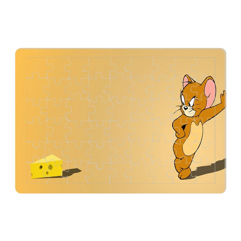 پازل 54 تکه هومرو مدل PL689 طرح انیمیشن تام و جری