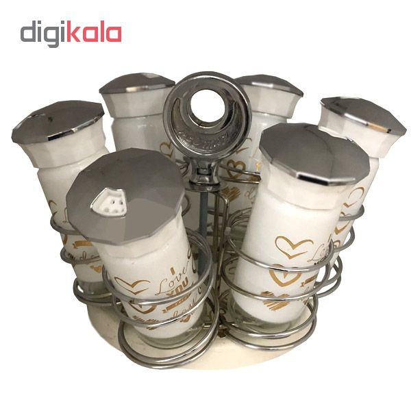 ست ادویه 6 پارچه کمیکس مدل 706 کد 101118