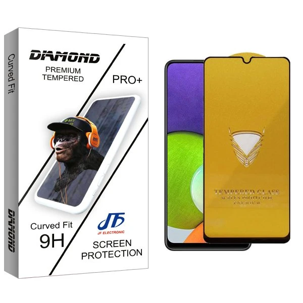 محافظ صفحه نمایش جی اف مدل Diamond OG مناسب برای گوشی موبایل سامسونگ Galaxy A22 4G