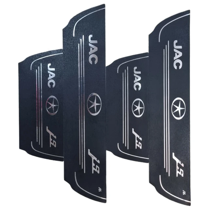 برچسب پارکابی خودرو امیران اسپرت طرح چرم کد 2025028 مناسب برای جک J5 مجموعه 4 عددی