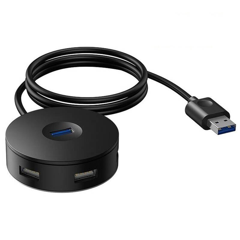 هاب 5 پورت USB باسئوس مدل AIRJOY Round Box CAHUB-U01