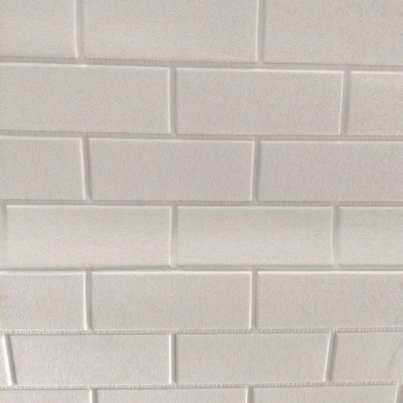 دیوارپوش مدل فومی پشت چسب دار طرح آجر صاف بسته 5 عددی