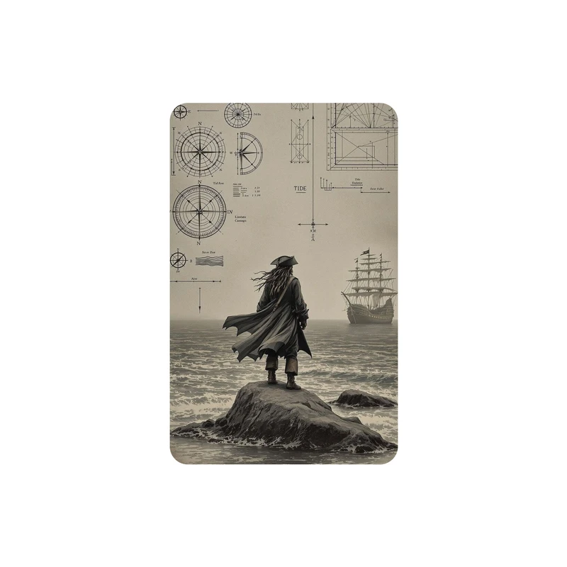 استیکر کارت مدل فیلم دزدان دریایی کارائیب 02