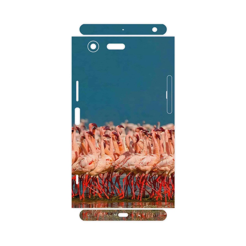 برچسب پوششی ماهوت مدل Flamingo-FullSkin مناسب برای گوشی موبایل سونی Xperia XZ Premium