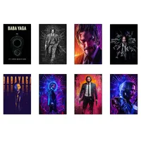 پوستر کارنیکا طرح جان ویک John Wick کد 25145 مجموعه 8 عددی