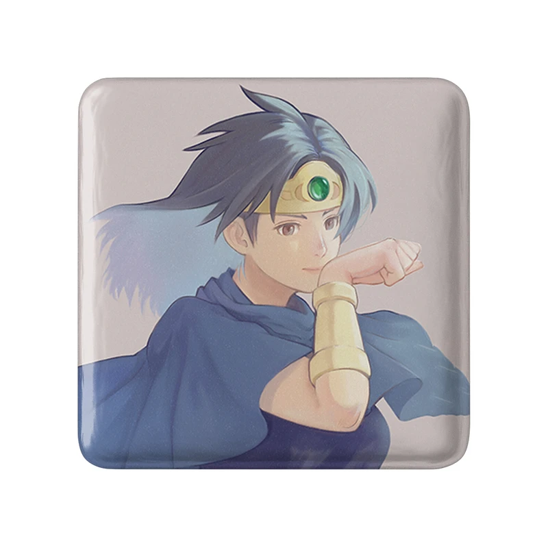 مگنت خندالو طرح بازی دراگون کوئست (Dragon Quest) مدل مربعی کد 35203