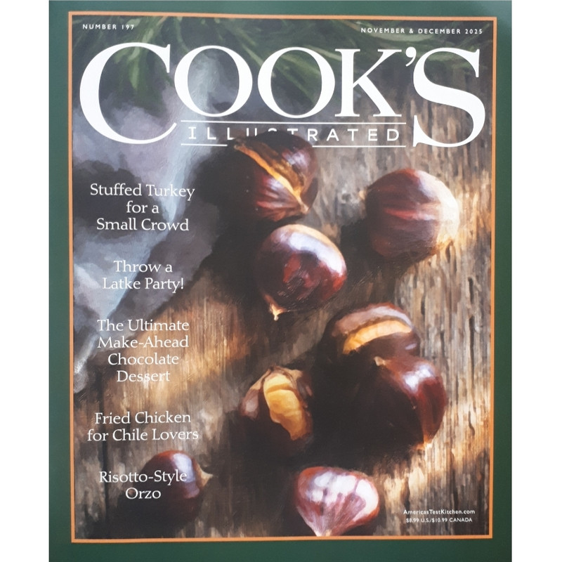 مجله Cooks Illustrated دسامبر 2025