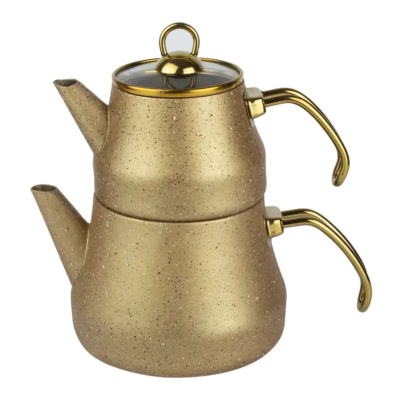 ست کتری و قوری مدل چدن کد un-7500