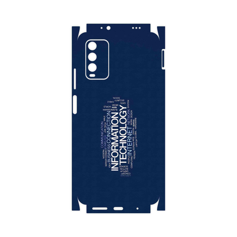 برچسب پوششی ماهوت مدل IT Science-FullSkin مناسب برای گوشی موبایل شیائومی Redmi Note 9 4G
