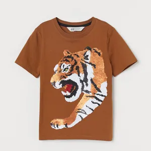 تی شرت آستین کوتاه پسرانه اچ اند ام مدل 0933525014