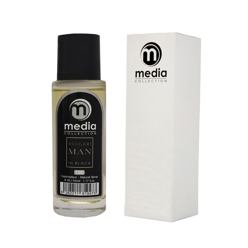 عطر جیبی مردانه مدیا مدل bvlgari man in black با رایحه گرم حجم 35 میلیلیتر عطر جیبی مردانه مدیا مدل bvlgari man in black با رایحه گرم حجم 35 میلیلیتر
