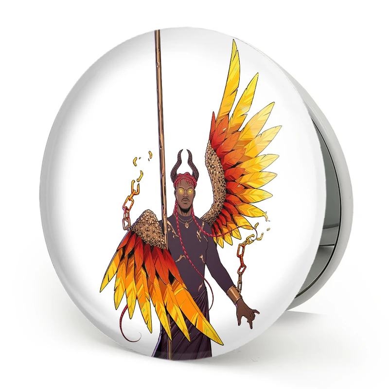 آینه جیبی خندالو طرح بازی هادس (Hades) مدل تاشو کد 32899