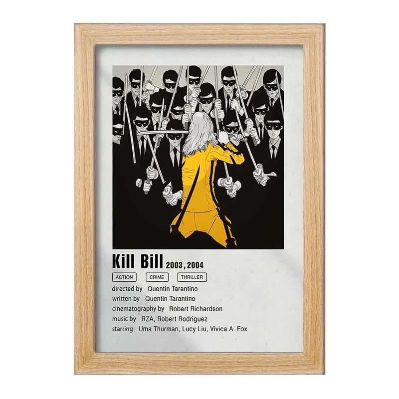 تابلو خندالو مدل بیل را بکش (Kill Bill) کد F11919