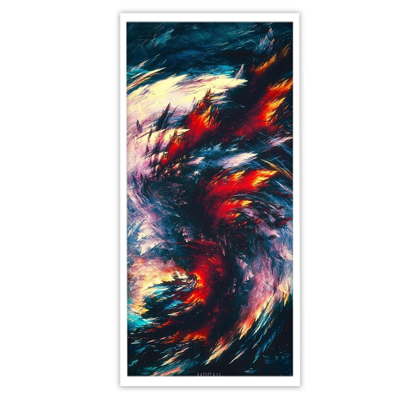 تابلو بکلیت طرح نقاشی انتزاعی آبرنگ مدل W-S3115