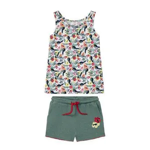 ست تاپ و شلوارک دخترانه لوپیلو مدل AT248