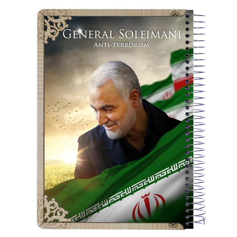 دفتر مشق 80 برگ طرح سردار حاج قاسم سلیمانی کد sardar 101