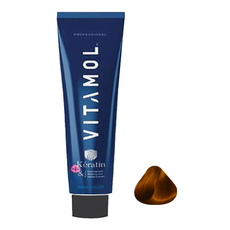 رنگ مو ویتامول سری Golden شماره 8.5 حجم 120 میلی لیتر رنگ بلوند طلایی روشن