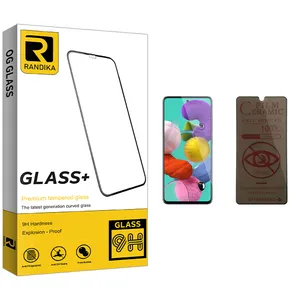 Randika Gld Privacy Screen Protector For Samsung   Galaxy A51