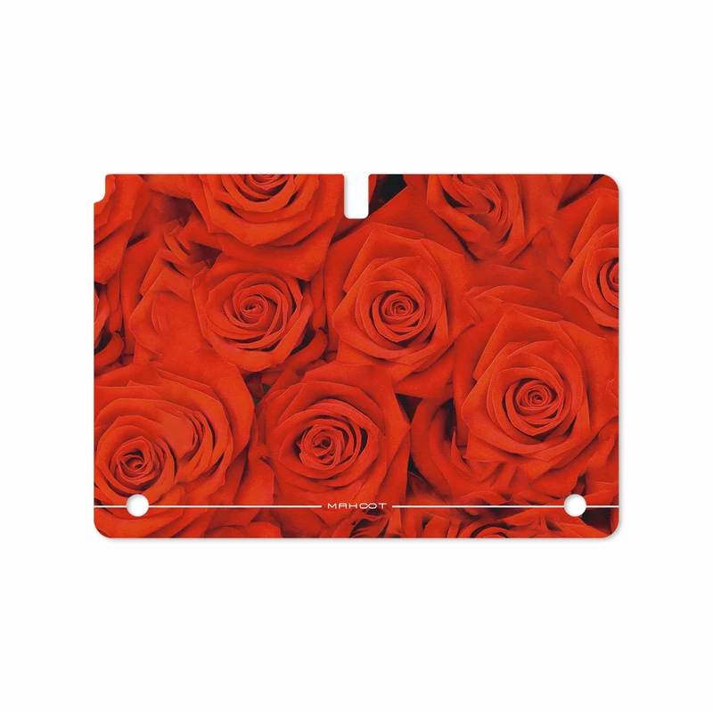 برچسب پوششی ماهوت مدل Red-Flower مناسب برای تبلت سامسونگ Galaxy Note 10.1 2012 N8010