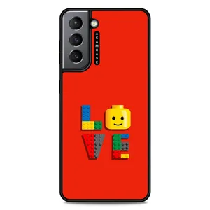 AKAM AMC-WSGS21-LEGO10 Cover For Samsung Galaxy S21